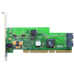 HighPoint RocketRAID 2210 Geheugencontroller 4 zenders kanaal SATA-300 PCI-x