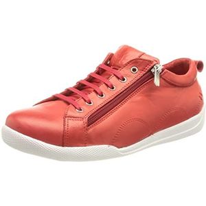 Andrea Conti Damessneakers, rood, 37 EU