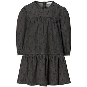 Noppies Kids Meisjesjurk met lange mouwen, kidsgrove kinderjurk, donkergrijs wash-P530, 98