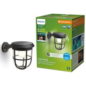 Philips Radii Solar Wandlamp - Ultra Efficient - Draadloos Te Verbinden met Andere Radii Producten