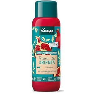 Kneipp Aroma Verzorgend schuimbad droom van Oriënt, badadditief met hoogwaardig granaatappelextract, veganistisch, 400 ml