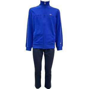 Champion Heren Legacy - Sweatsuit met volledige rits en logo, blauw (BS008), L, Blauw (BS008), L