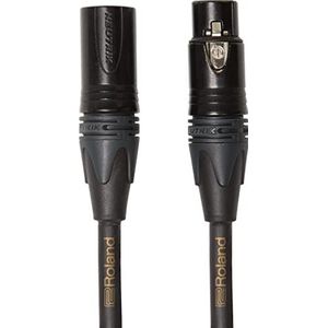 Roland Gold-serie microfoonkabel RMC-G25, zwart, lengte: 7,5 m