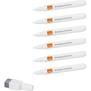 N:Droge-Erase Markers Magnetic White 6pcs