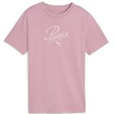 PUMA - T-shirt - Grafisch Borduursel - Ronde Hals - Korte Mouwen - Gerecycled Katoen