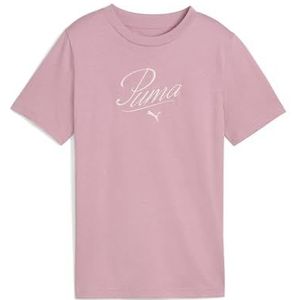 PUMA - T-shirt - Grafisch Borduursel - Ronde Hals - Korte Mouwen - Gerecycled Katoen