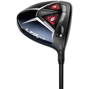Cobra Golf 2022 LTDX LS Driver Gloss Peacoat-Red (Heren, Rechterhand, Project X Hzrdrus Smoke RDX Blauw, X Flex, 9)