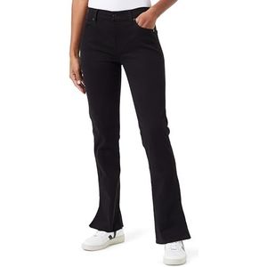 7 For All Mankind Bootcut Tailorless Bairinbla Jeans, zwart, W25 dames, Zwart, 46