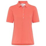 Style Cleo poloshirt effen in piqué-kwaliteit, 45 Watermeloen, 36