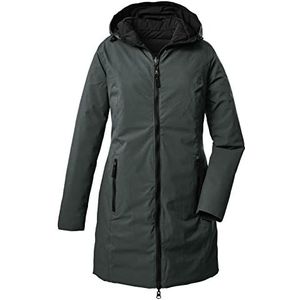 G.I.G.A. DX dames Casual functionele omkeerbare parka met capuchon GW 2 WMN PRK, Donker blauwgroen, 46, 38065-000