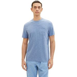 TOM TAILOR T-shirt Uomini 1035615,12364 - Greyish Mid Blue,M