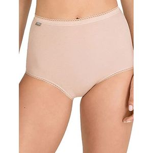 Playtex Slips Basic katoen Midi 3-pack Women x3, beige (huidskleuren)., XL