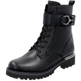 Remonte - D8657 - Enkellaarzen - Zwart