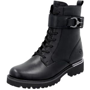 Remonte - D8657 - Enkellaarzen - Zwart