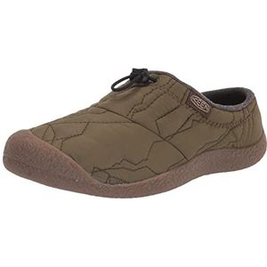 KEEN Slipper Howser 3 dia heren klompen , Kantine Plaza Taupe , 46 EU