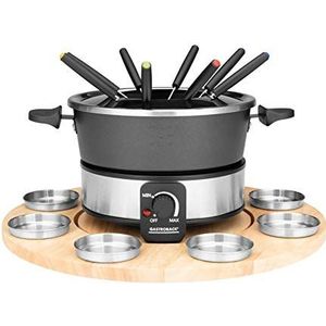 Gastroback Alles-in-één - Fondue Set - Zwart