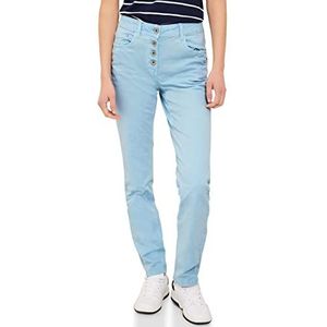 Cecil dames katoenen broek los, Faded Blue, 25W x 28L