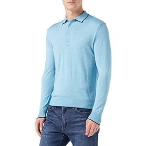 United Colors of Benetton Poloshirt M/L 1025U300C pullover, lichtblauw 62H, M voor heren