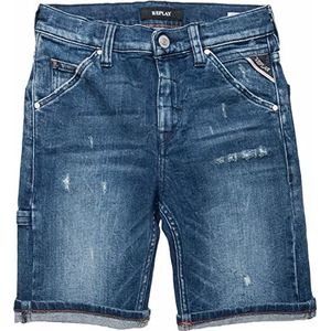 Replay Jongens GEKOW jeans shorts, 009 medium blauw, 10 A, 009, medium blue., 10 Jaar