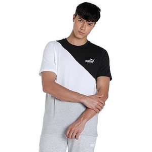PUMA Power Cat Tee Lichtgrijs Heather