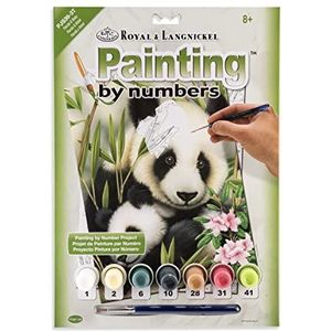 Royal & Langnickel PJS39 - Schilderen op nummer DIN A4 - Panda & Baby