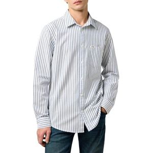 1 PKT-shirt, blue oxford, M