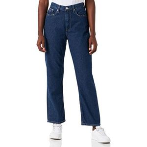 Tommy Hilfiger Dames Harper Hr Strght Df6053 broek, denim donker, 31W/32L, Denim Donker, 31W / 32L