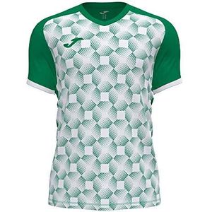 Supernova III T-shirt met korte mouwen groen wit, 102263.452.4xS-3xS