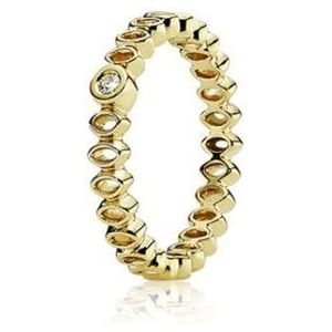 Pandora 150166D50 Damesring, goud, met een diamant