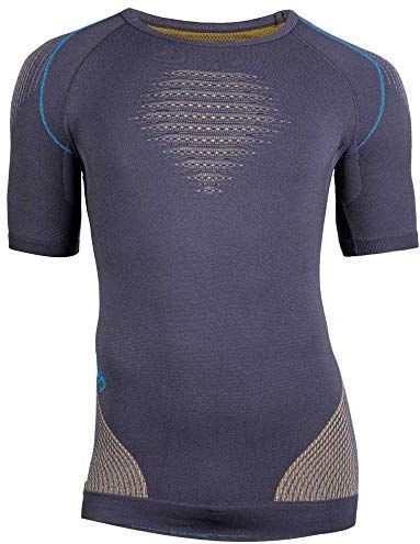 Ondershirt Uyn Men Multisport Evolutyon SS Charcoal Gold Atlantic 