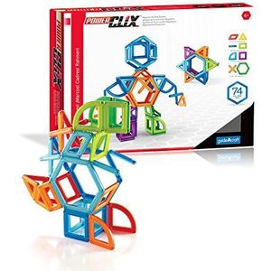 GuideCraft – G9201 – powerclix Frames – Spiel-BAU – 74-delig – meerkleurig