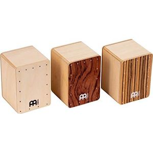 Meinl Percussion SH50-SET Mini Cajon Shaker Set, 50 x 50 x 70 mm, 3 stuks