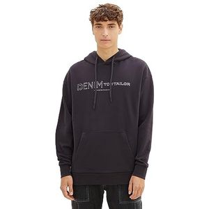 TOM TAILOR Denim Sweatshirt voor heren, 29476 - Coal Grey, M