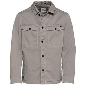camel active Heren 442035/7I11 Blazer voor vrije tijd, Stone Gray, 52
