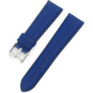 Morellato Unisex armband uit de collectie Sport Croquet van echt kalfsleer - A01X5123C03, Blauw, 24mm, riem
