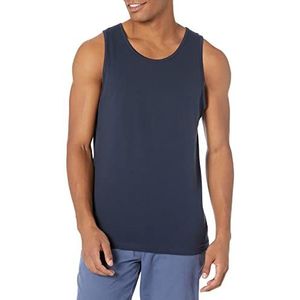 Amazon Essentials Men's Tanktop met slanke pasvorm, Marineblauw, M
