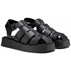 REPLAY DARIA Zeus Sandalen voor dames, 003 zwart, 41 EU, 003 Black, 41 EU