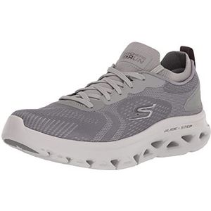 Skechers Gorun Glide-Step Flex Sportschoenen voor heren, met luchtgekoelde schuimrubberen sneakers, lichtgrijs, 46 EU