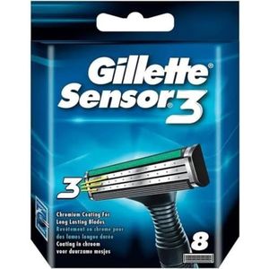 Gillette Sensor scheermesjes voor heren 8 Stuk