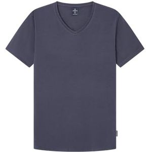 Springfield, Heren T-shirts, S, Donkerblauw, Blauw, S