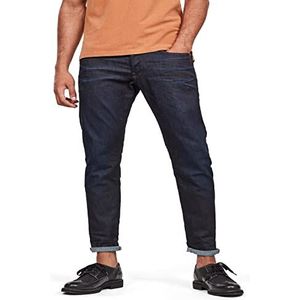 G-Star Raw heren Jeans 3301 Regular Tapered Jeans, Blau (Dk Aged 7209-89), 40W / 38L