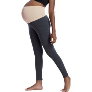 Motherhood Maternity Dames Essential Stretch Secret Fit Belly Leggings, houtskool, 1X