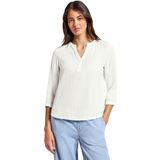 Street One Dames mousseline tuniek, off-white, 44