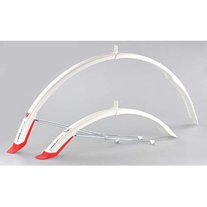 SIMPLA Ubiquit Spatborden voor volwassenen, uniseks, wit/rood, 28 inch