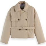 Scotch & Soda - Lichtgewicht Gewatteerde Poplin Trenchcoat - Dames