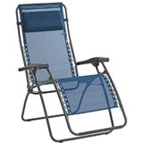Lafuma relax-ligstoel, inklapbaar en verstelbaar, met vetersysteem, RSXA, Batyline 88x68x115 cm blauw