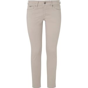 Pepe Jeans Skinny jeans voor dames Lw, Bruin (Stone Beige), 33W / 32L
