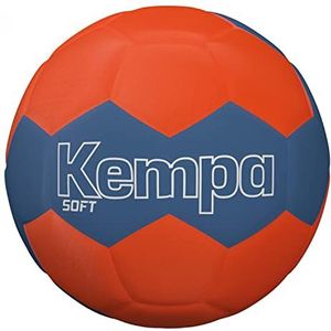Kempa Uniseks – volwassenen 200189405 bolde ballen, ijsgrijs/fluo rood, eenheidsmaat EU