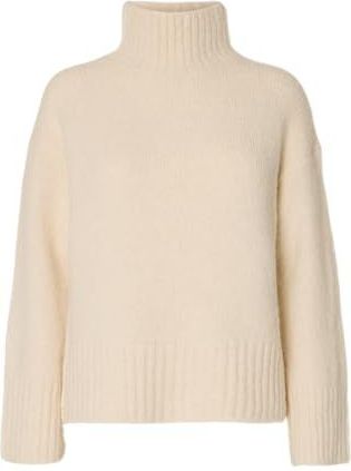 Selected - Gabriella - Gebreide Trui - Hoge Hals - Lange Mouwen