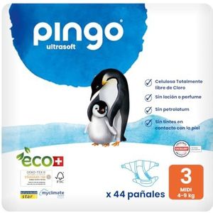 Pingo Ecologische wegwerp luiers S3 4-9kg